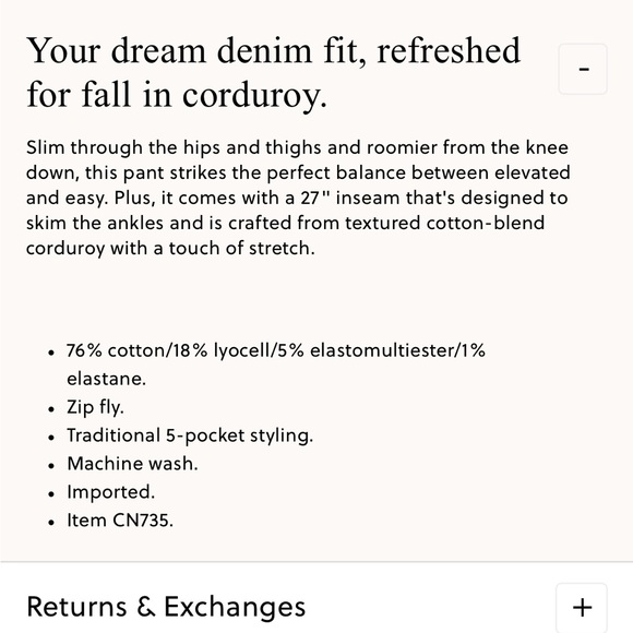 J. Crew Slim Wide Pant in Corduroy - Picture 8 of 11